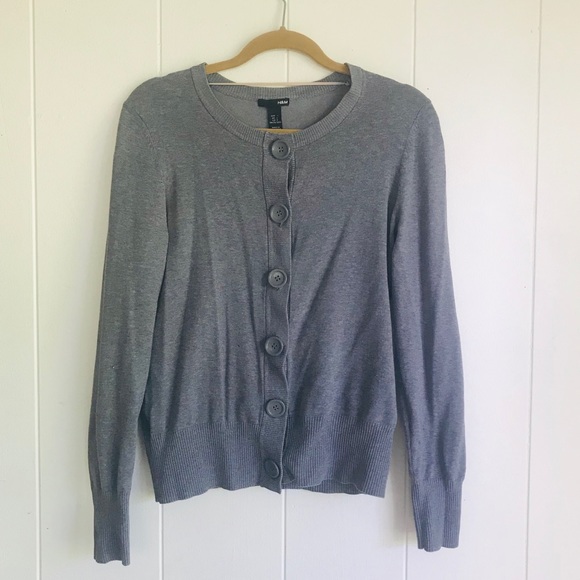 H&M Sweaters - H&M Grey Cardigan